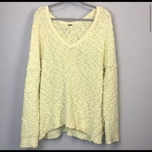 Free People | yellow sweater